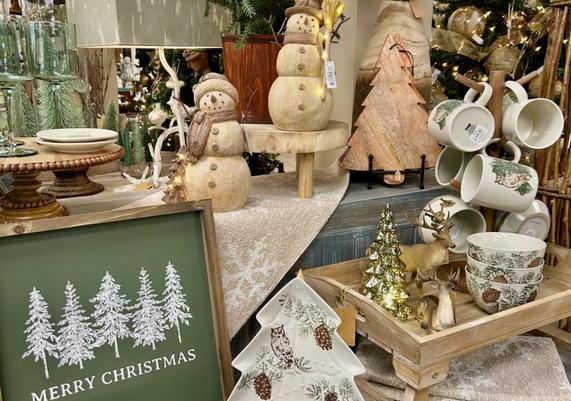 Gift Store Christmas Table Top